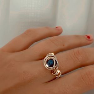 GOLD wire ring! Handmade!